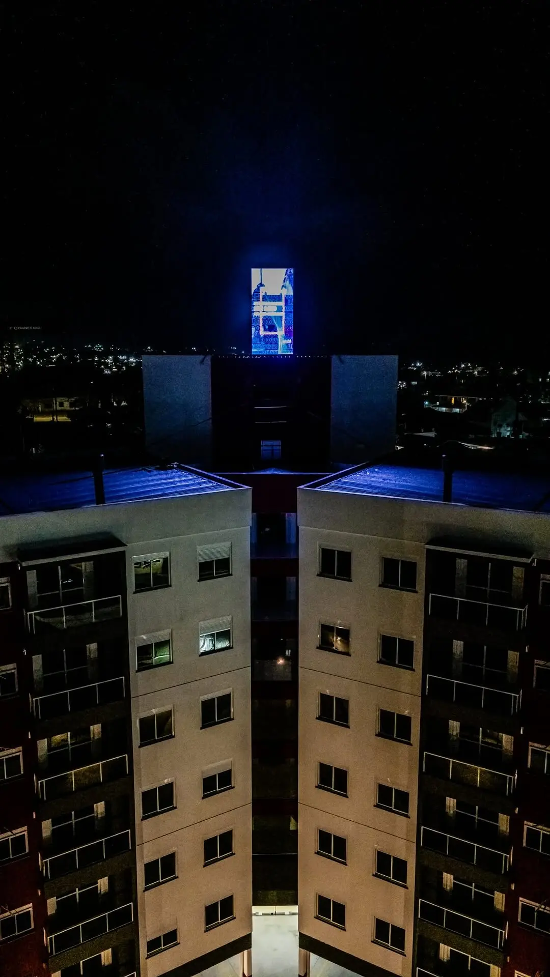 Aplicação real de LED: Fachadas comerciais